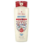 Old Spice Body Wash for Men, Holidudes Holiday Edition, 24/7 Holiday Freshness, Lasting Scent and Rich Lather, Stocking Stuffer, Jacked Frost Frosted Mint Scent, 16 oz