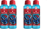 Old Spice Aluminum Free Body Spray for Men, Krakengard, 5.1 Oz (Pack of 4)