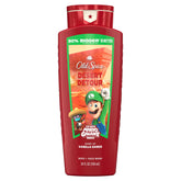 Old Spice Body & Face Wash for Men, x The Super Mario Galaxy Movie, 3X Defense, 24/7 Shower Fresh with Long Lasting Scent, Smell Super with Desert Detour, Vanilla Sands Scent, 24 oz