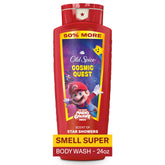 Old Spice Body & Face Wash for Men, x The Super Mario Galaxy Movie, 3X Defense, 24/7 Shower Fresh with Long Lasting Scent, Smell Super with Cosmic Quest, Star Showers Scent, 24 oz
