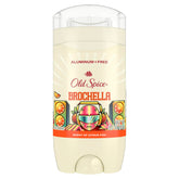 Old Spice Aluminum Free Deodorant for Men, Summerdudes, 24/7 Odor Protection with Daily Use, 24/7 Sunny Freshness & Long Lasting Scent, Smooth Glide, Brochella with Citrus Fizz Scent, 3.0 oz