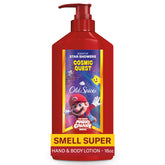 Old Spice Hand and Body Lotion for All Skin Types, x The Super Mario Galaxy Movie, 24/7 Lightweight Moisturization, Smell Super with Cosmic Quest, Scent of Star Showers, 16oz