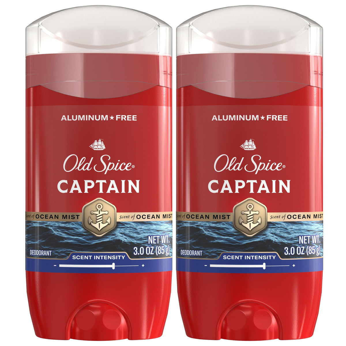 Old Spice Aluminum Free Deodorant for Men, 24/7 Odor Protection, 24/7 Freshness & Lasting Scent, Goes on Clean, 3.0 oz (Pack of 2)