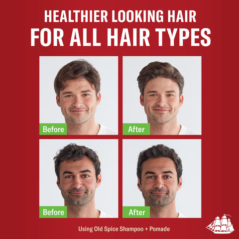 Old Spice Men's 2-in-1 Shampoo and Conditioner, Fiji, Coconut & Tropical Wood Scent, Healthier, Fuller, Moisturized Looking Hair, 21.9 Fl Oz Each, Twin Pack