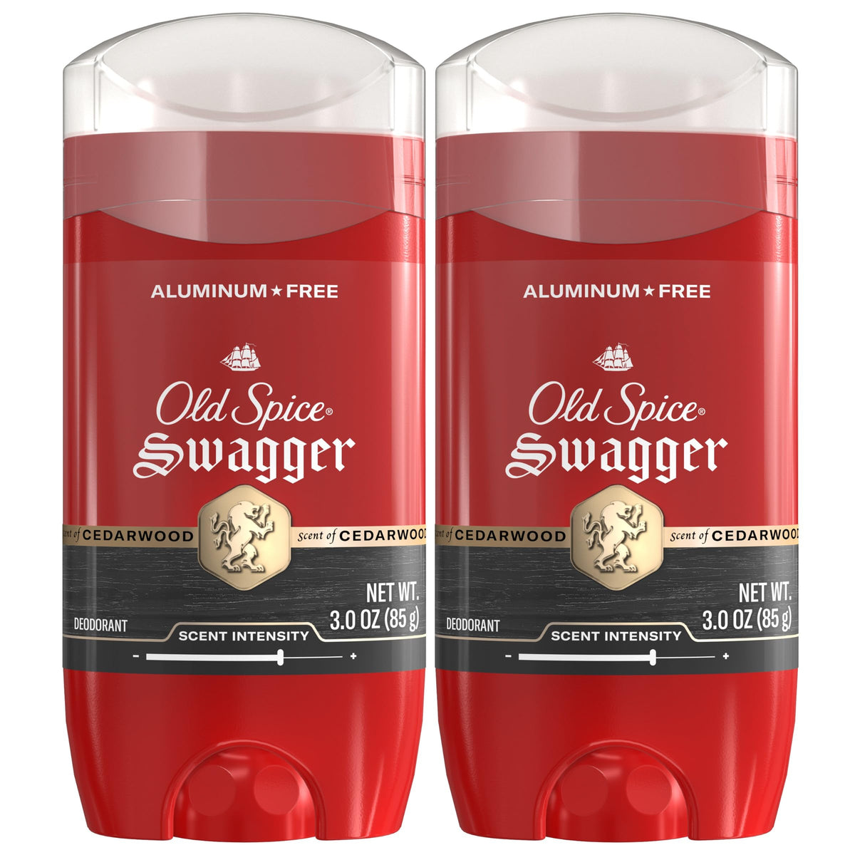Old Spice Aluminum Free Deodorant for Men, 24/7 Odor Protection, 24/7 Freshness & Lasting Scent, Goes on Clean, 3.0 oz (Pack of 2)